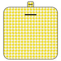 Thickened Waterproof Picnic Blanket - Portable Outdoor Beach Mat for Camping and Hiking 150*200cm(Yellow plaid)