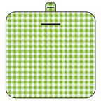 Thickened Waterproof Picnic Blanket - Portable Outdoor Beach Mat for Camping and Hiking 150*200cm(Green Plaid)