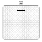 Thickened Waterproof Picnic Blanket - Portable Outdoor Beach Mat for Camping and Hiking 150*200cm(White plaid)