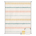 Style STD-001-32 Colorful Quick Dry Beach Mat Sand Proof Waterproof Outdoor Picnic Blanket - Compact & Lightweight